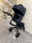 Stokke Xplory X Duovagn inkl. Cybex Aton B2 & Bas, Black