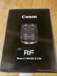 Canon RF 85mm F2 MACRO IS STM 