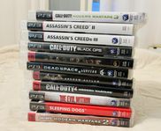 Sony Playstation 3 PS3 Spelpaket 11 st 