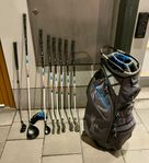 Lättspelat Golfset för vänsterhänta damer och juniorer