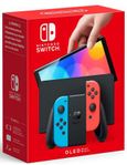 Oanvänd Nintendo Switch OLED (Svart)