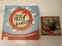 sällskapsspel spel Memo motiv häst + vem vet mest junior