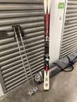 ROSSIGNOL Slalom-skidor 170 inkl Stavar o Väska