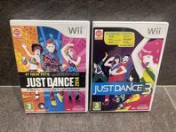 Just Dance 3 och 2014 spel till Nintendo Wii 