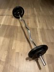 Biceps curl barbell