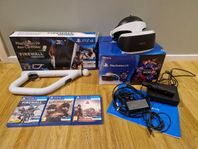 VR Paket  till PlayStation 4 + 3 spel