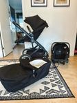 Cybex Talos 3in1 med tillbehör samt två åkpåsar