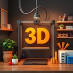 3D Skrivare CAD Design Med möjliget till Utskrift!