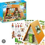 playmobil campingstuga  