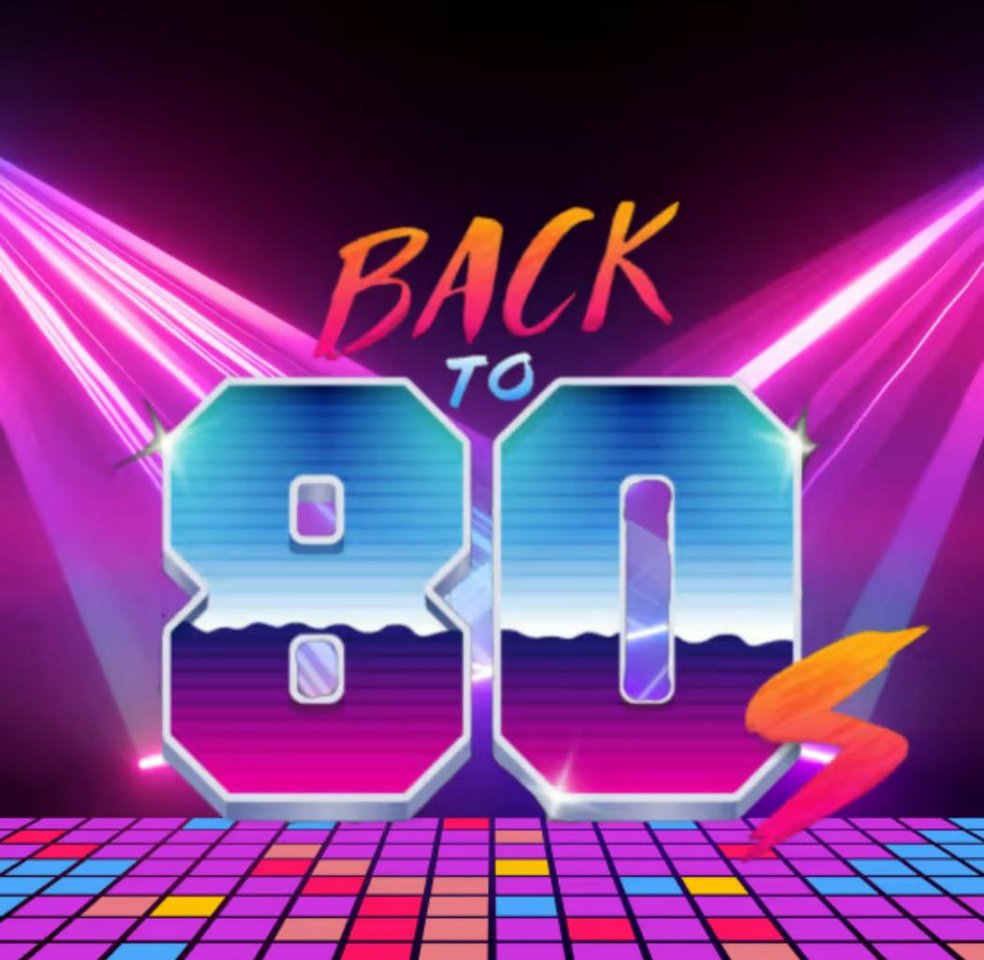 DJ med back to the 80’s tema