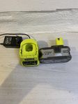 Ryobi 18v batteri och laddare 