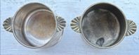 Vintage Silver/Nickel Muggar ” Silver Co.. Wear Bruten, us