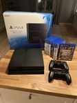 Playstation 4 1TB med 2st kontroller