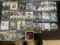 27 Playstation-spel PS3/PS2