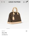 Louis Vuitton väska Alma PM