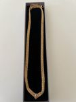 Halsband i 18K guld 50cm