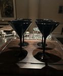 ZARA HOME SVARTA COCKTAILGLAS