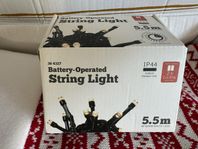 belysning balkong ljus 5.5m string light jul christmas