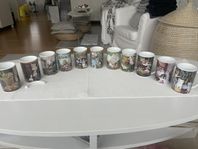 kaffe koppar katt Bradford Editions samling 