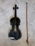 Svart Violin - Fiol 4/4 full storlek