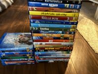 DVD och Bluray Barnfilmer