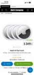 Apple AirTag 4-pack