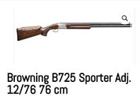 Browning B725 Sporter Adj 12 kalibrig