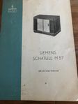 radio Simens schatull M57