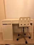 Ikea skrivbord/ stol