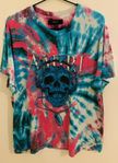 Amiri tie dye skull t-shirt