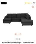 U-soffa Divan