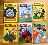 Walt Disneys Kalle Anka & Co - 18 st tidningar 1957-1959