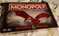 Dungeons & Dragons Monopol Brädspel