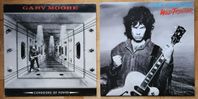 GARY MOORE, 2 Lp-Skivor, Hårdrock 