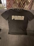 PUMA t-shirt mörkblå med meshtryck