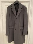 Acne Studios Grey Melange Odilon Tailored Coat  - Storlek L