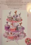 Flower Fairies party cake stand