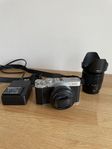 Fujifilm X-M1 med XF 27mm 1:2.8 och XC 16-50mm 1:3.5-5.6