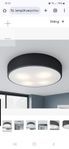 Lampa plafond svart