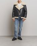 Heavy Shearling Jacket Gant (size S, stor s normal M )