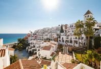 Nerja, Strandnära lägenhet med stor terrass