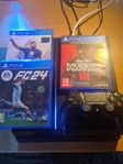 PlayStation 4 - 500GB + 3 Spel & Handkontroll