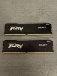 Kingston Fury Beast 16GB DDR4 RAM