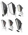 5 x Photoflex Light Boxes in various sizes 