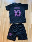 helt ny Messi Inter Miami svart T-shirt och shorts 