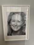 Meryl Streep print i ram