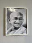 Mahatma Gandhi print i ram