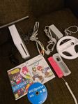 Nintendo Wii & handkontroll & 3 spel