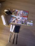 Komplett Nintendo Wii paket med spel och tillbehör