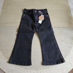 mini rodini svarta jeans denim flare utsvängda